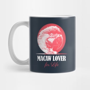 Macaw Parrot Lover for Life Mug